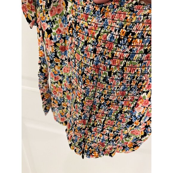 Reformation Ellora Floral Top Size 4 - Picture 4 of 7